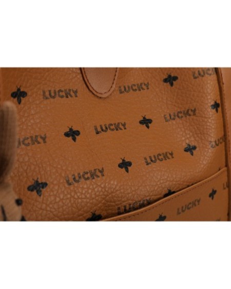 Bolsa de mano Dunia Mostaza 352 Lucky Bees 671LKB1510