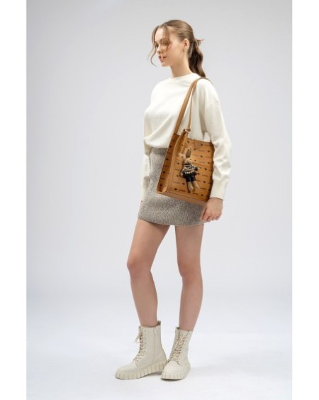 Bolsa de mano Dunia Mostaza 352 Lucky Bees 671LKB1510