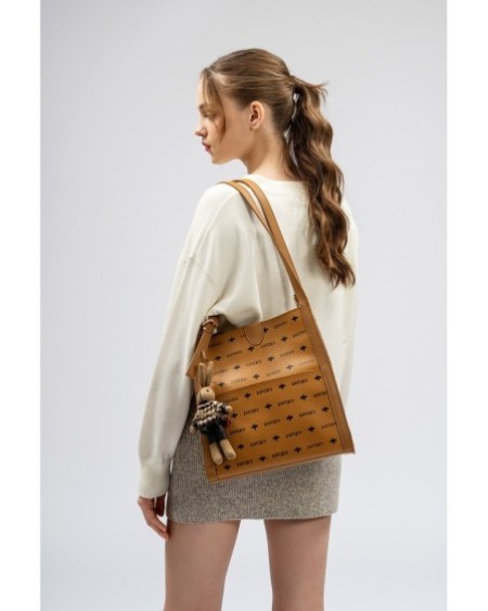 Bolsa de mano Dunia Mostaza 352 Lucky Bees 671LKB1510