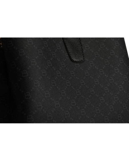 Bolso de hombro Edith Negro Gris 334 Lucky Bees 671LKB1512