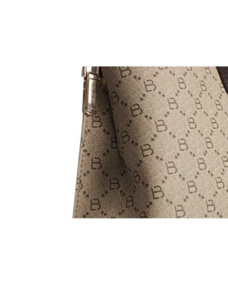 Bolso de hombro Edith Crema Marrón 334 Lucky Bees 671LKB1513