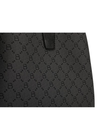 Bolso de hombro Edith Gris Negro 334 Lucky Bees 671LKB1514