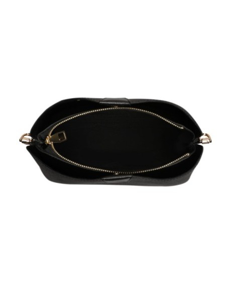 Bolso de hombro Edith Gris Negro 334 Lucky Bees 671LKB1514
