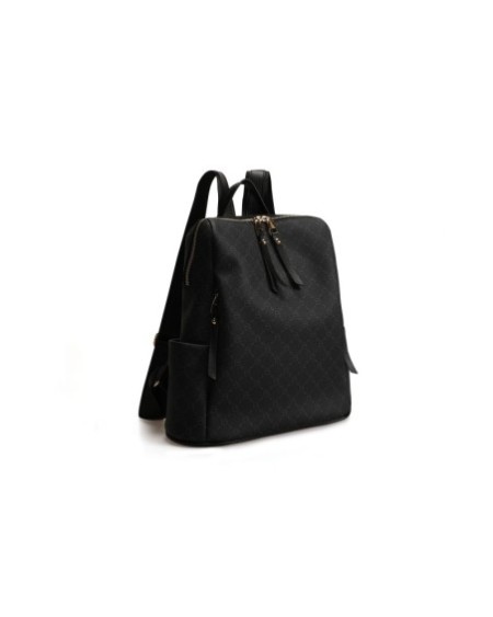Mochila Eliana Negro Gris 359 Lucky Bees 671LKB1515