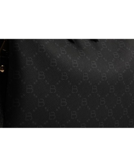 Mochila Eliana Negro Gris 359 Lucky Bees 671LKB1515