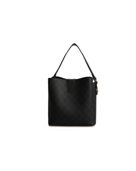 Bolso tipo cubo Eloina Negro Gris 328 Lucky Bees 671LKB1518