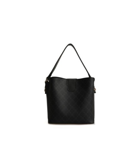 Bolso tipo cubo Eloina Negro Gris 328 Lucky Bees 671LKB1518