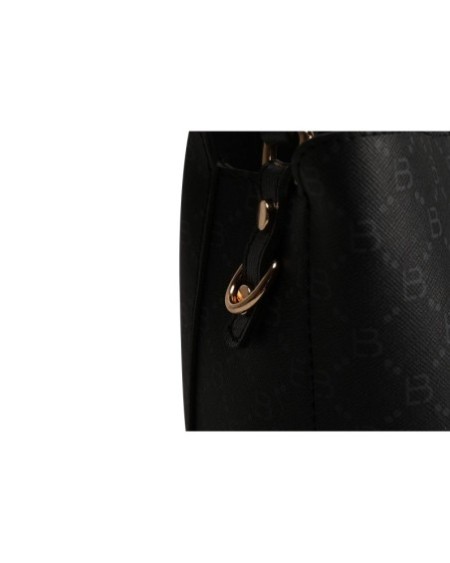 Bolso tipo cubo Eloina Negro Gris 328 Lucky Bees 671LKB1518