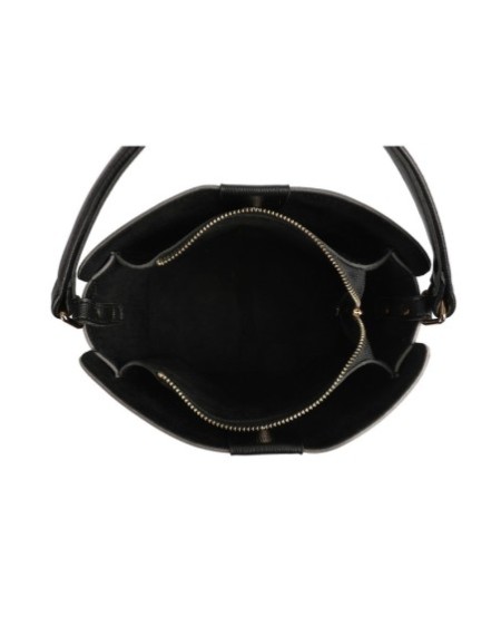 Bolso tipo cubo Eloina Gris Negro 328 Lucky Bees 671LKB1520