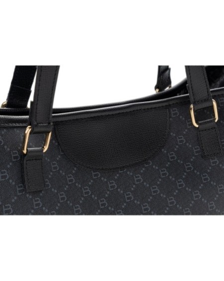 Bolsa de mano Eneida Negro Gris 355 Lucky Bees 671LKB1521