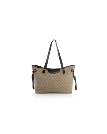 Bolsa de mano Eneida Crema Marrón 355 Lucky Bees 671LKB1522