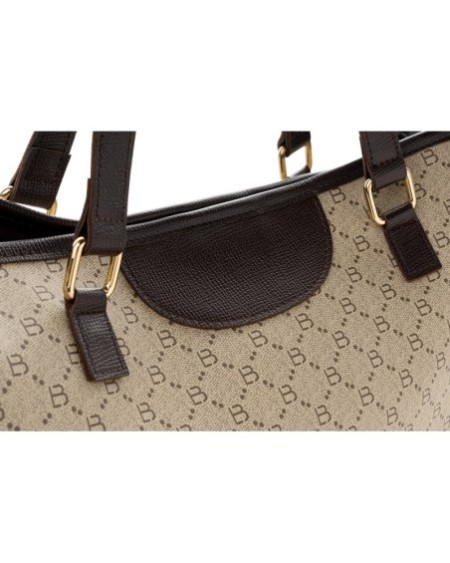 Bolsa de mano Eneida Crema Marrón 355 Lucky Bees 671LKB1522