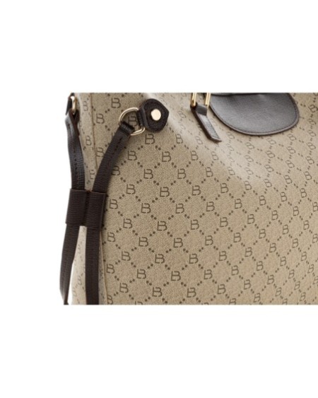 Bolsa de mano Eneida Crema Marrón 355 Lucky Bees 671LKB1522