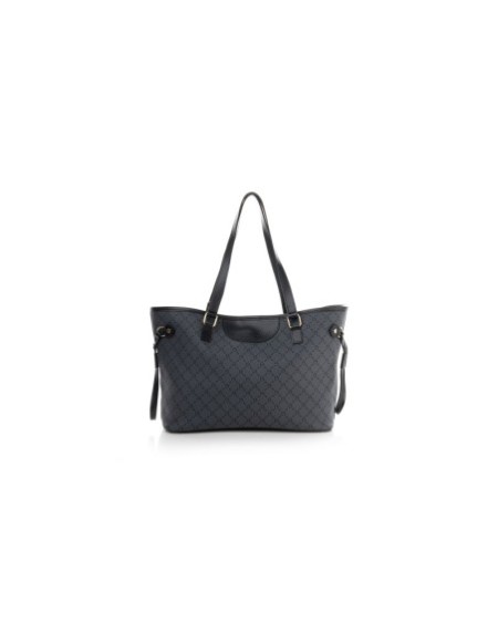Bolsa de mano Eneida Gris Negro 355 Lucky Bees 671LKB1523
