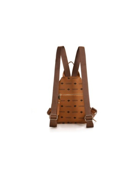 Mochila Faustina Mostaza 945 Lucky Bees 671LKB1538