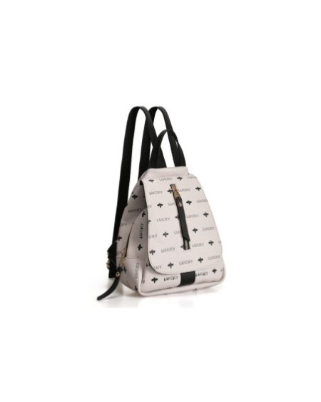 Mochila Faustina Blanco 945 Lucky Bees 671LKB1539