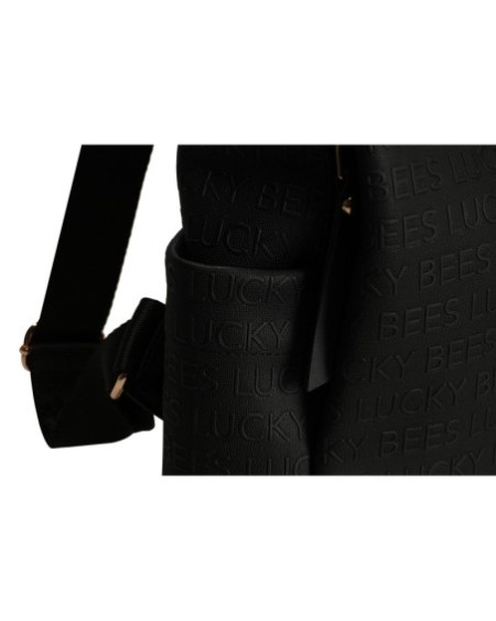 Mochila Felicidad Negro 359 Lucky Bees 671LKB1541
