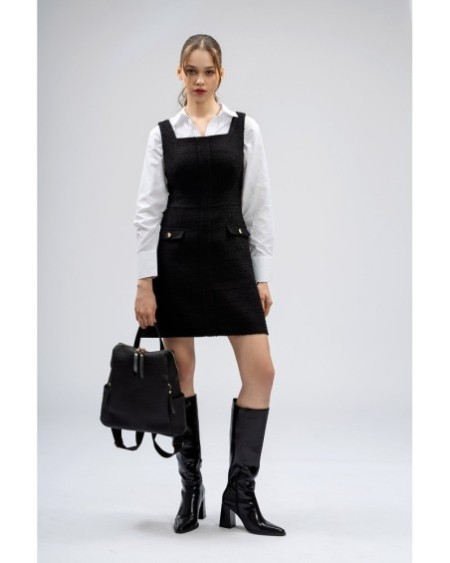 Mochila Felicidad Negro 359 Lucky Bees 671LKB1541