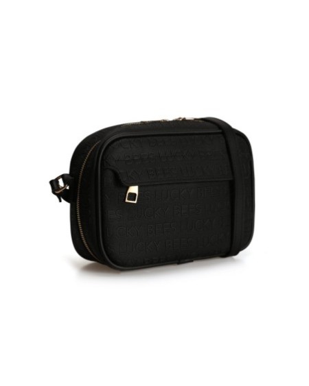 Bolso bandolera Fernanda Negro 951 Lucky Bees 671LKB1542