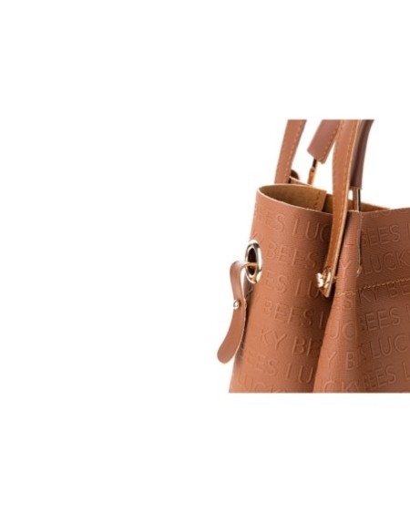 Bolso de hombro Fiona Bronce 275 Lucky Bees 671LKB1547