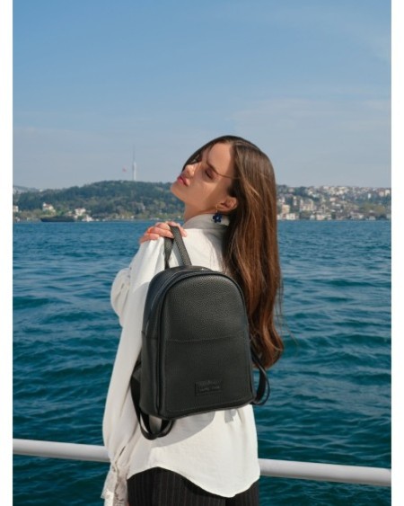 Mochila Florina Negro 528 Lucky Bees 671LKB1548