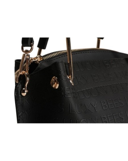 Bolso bandolera Gabina Negro 1397 Lucky Bees 671LKB1552