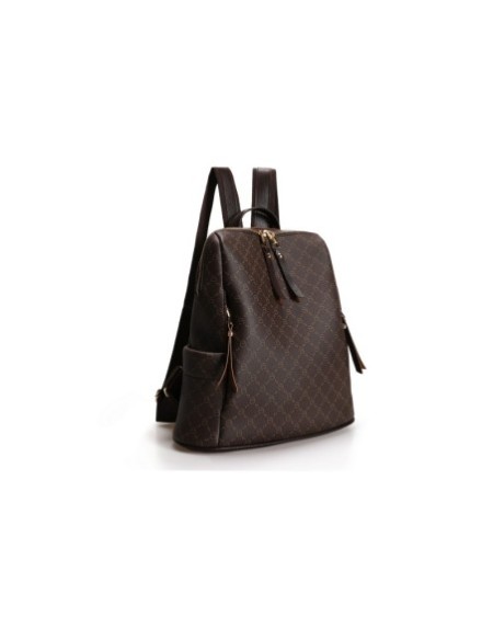 Mochila Griselda Marrón 359 Lucky Bees 671LKB1566