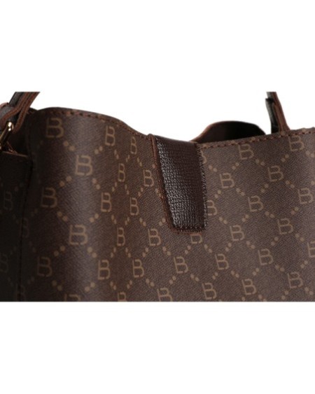 Bolso tipo cubo Hakima Marrón 328 Lucky Bees 671LKB1567