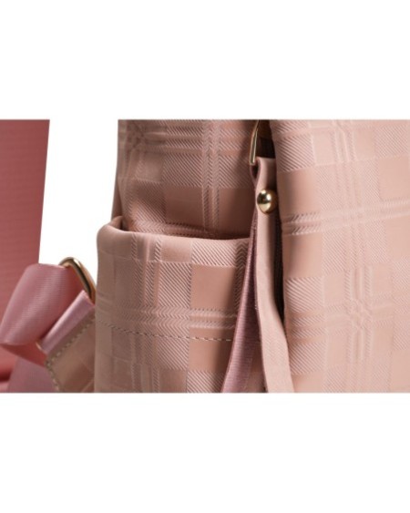 Mochila Indhira Rosa 1217 Lucky Bees 671LKB1588