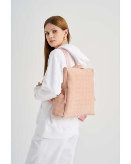 Mochila Indhira Rosa 1217 Lucky Bees 671LKB1588