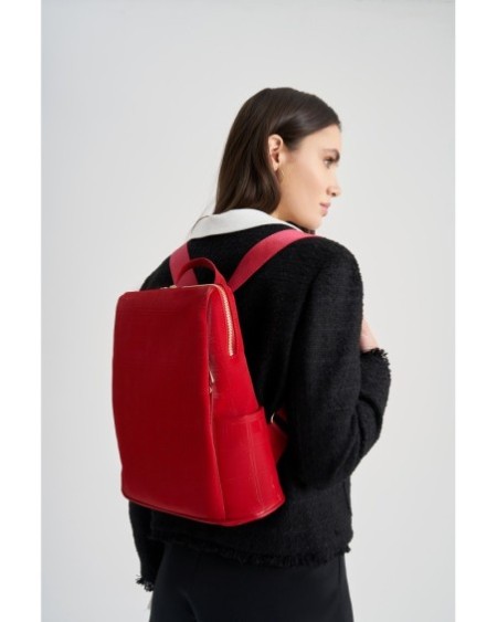 Mochila Indhira Rojo 1217 Lucky Bees 671LKB1592
