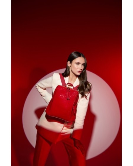 Mochila Indhira Rojo 1217 Lucky Bees 671LKB1592