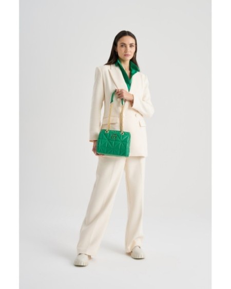 Bolso de hombro Inna Verde 391 Lucky Bees 671LKB1605