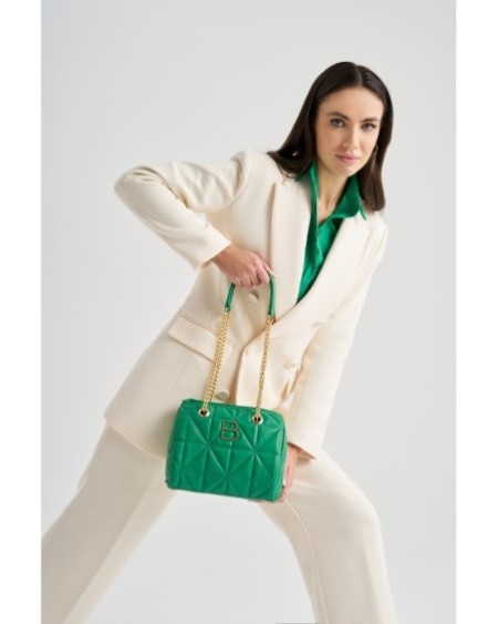 Bolso de hombro Inna Verde 391 Lucky Bees 671LKB1605