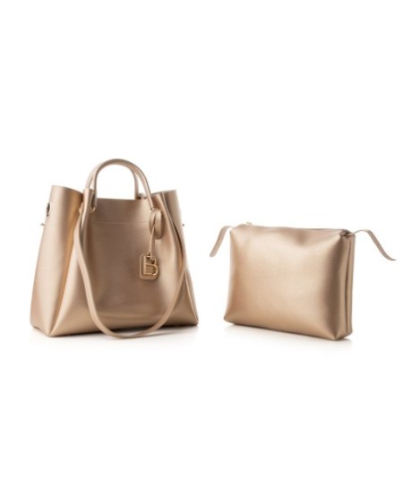 Bolso de hombro Iraida Dorado 275 Lucky Bees 671LKB1608