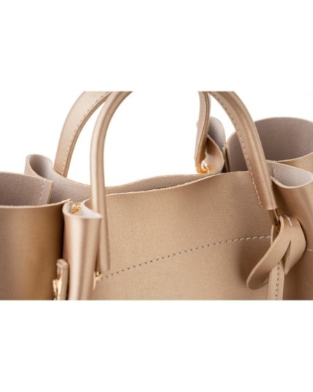 Bolso de hombro Iraida Dorado 275 Lucky Bees 671LKB1608