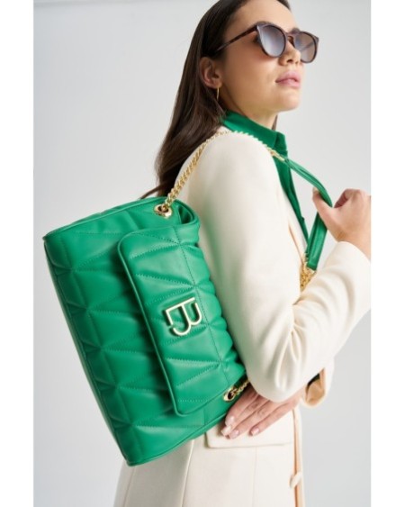 Bolso de hombro Izar Verde 1246 Lucky Bees 671LKB1619