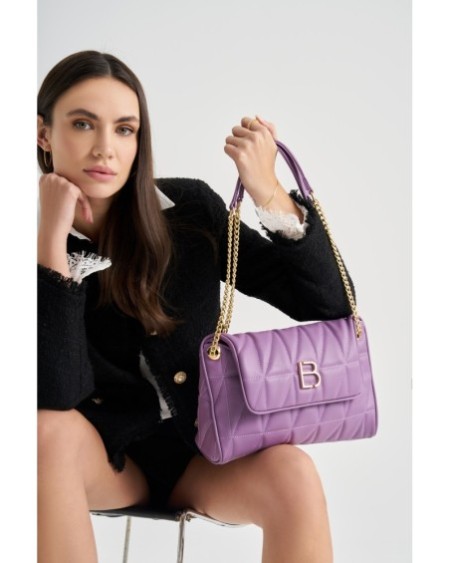 Bolso de hombro Izar Lila 1246 Lucky Bees 671LKB1620