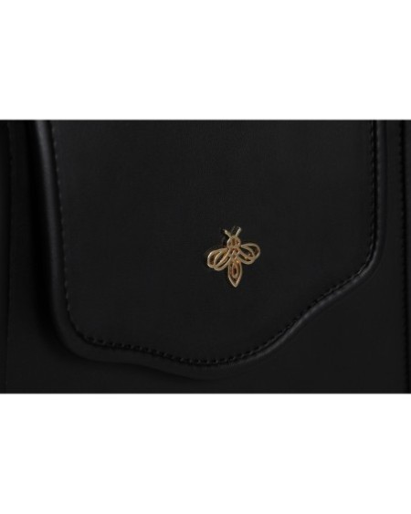 Bolso de hombro Jade Negro 1248 Lucky Bees 671LKB1629