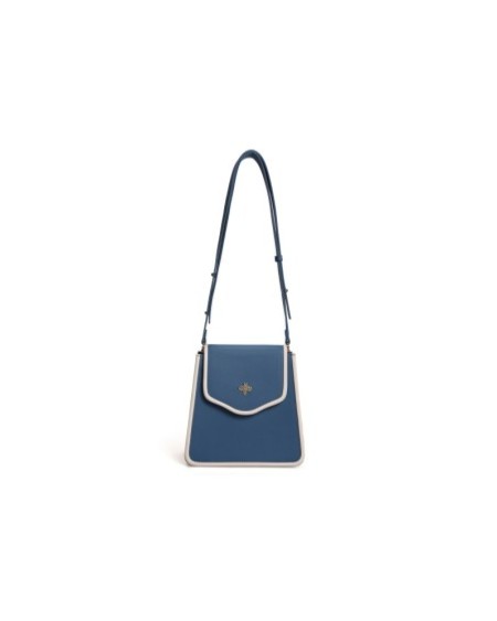 Bolso de hombro Jamila Azul Crema 1248 Lucky Bees 671LKB1632