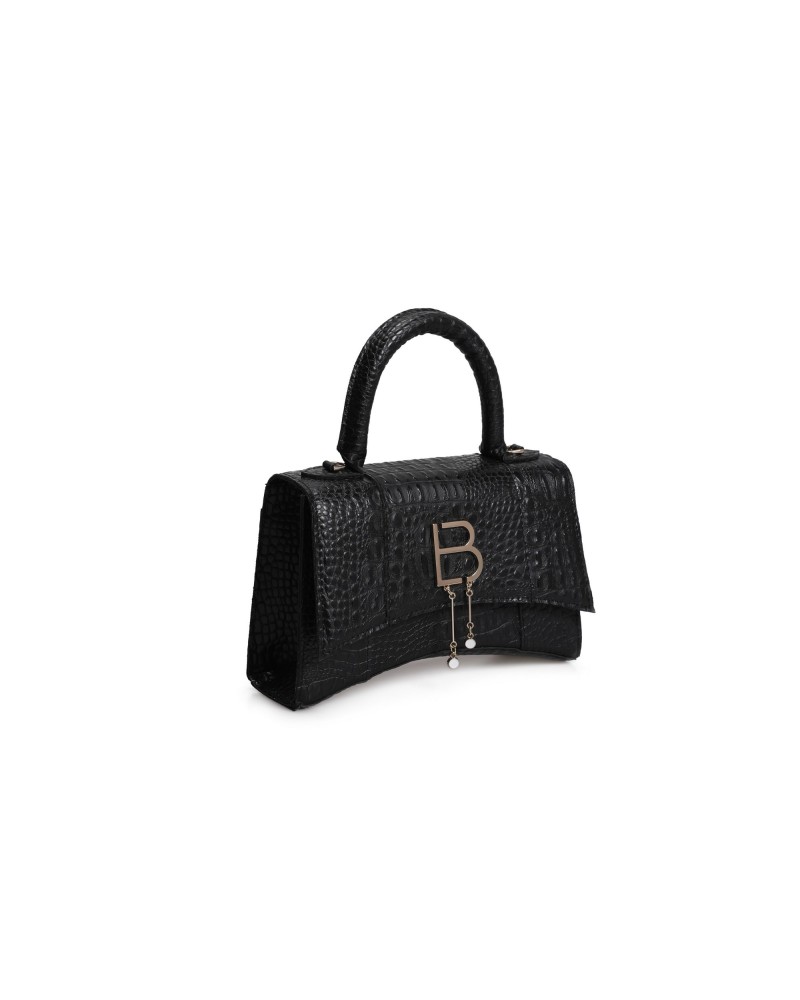 Bolso Chic Jazmín Negro 1224 Lucky Bees 671LKB1643