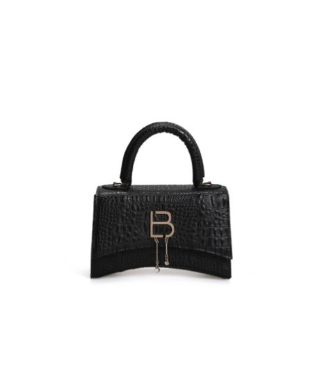 Bolso Chic Jazmín Negro 1224 Lucky Bees 671LKB1643