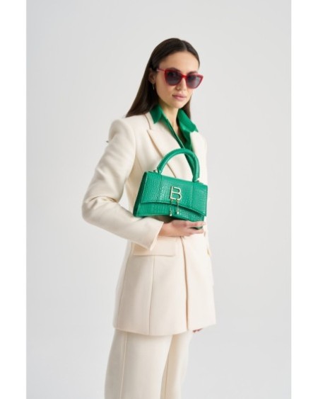 Bolso Chic Jazmín Verde 1224 Lucky Bees 671LKB1645