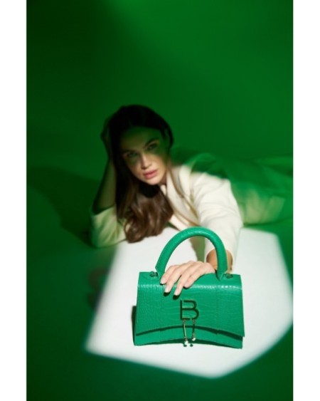 Bolso Chic Jazmín Verde 1224 Lucky Bees 671LKB1645