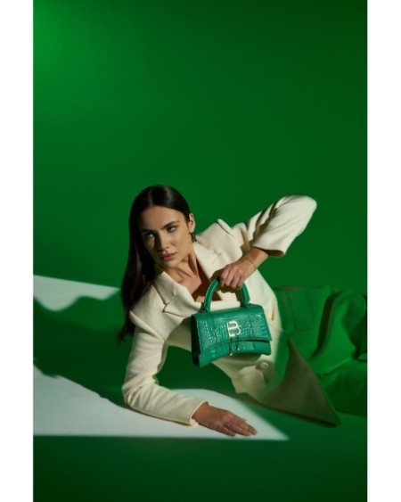 Bolso Chic Jazmín Verde 1224 Lucky Bees 671LKB1645