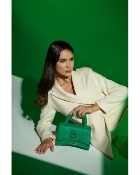 Bolso Chic Jazmín Verde 1224 Lucky Bees 671LKB1645