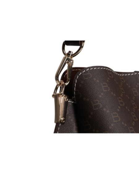 Bolso de hombro June Marrón 334 Lucky Bees 671LKB1648