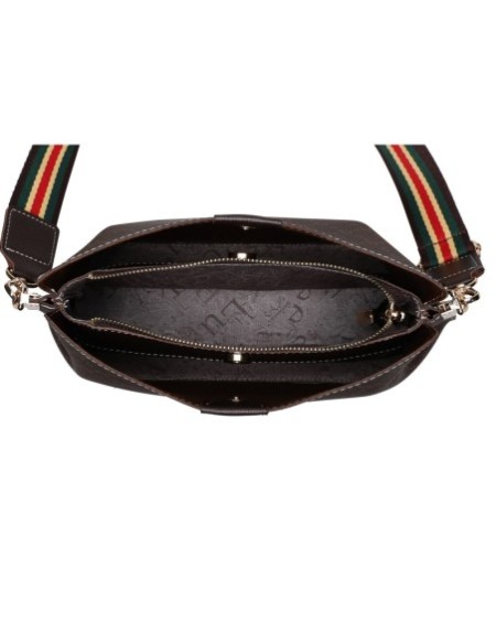 Bolso de hombro June Marrón 334 Lucky Bees 671LKB1648