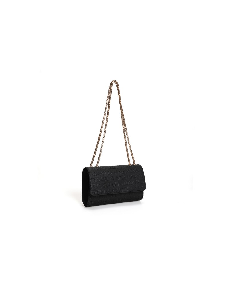Bolso bandolera Julieta Negro 1283 Lucky Bees 671LKB1650
