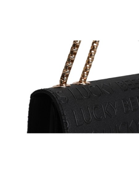 Bolso bandolera Julieta Negro 1283 Lucky Bees 671LKB1650